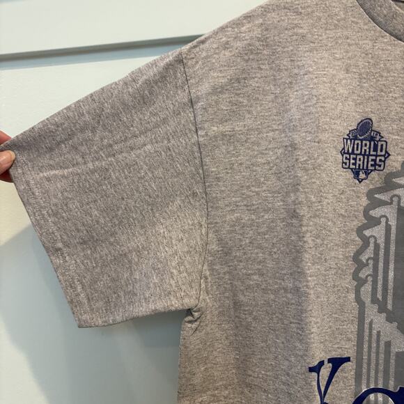 NWT Kansas City Royals Shirt Men Med MLB Baseball 2015 World Series Champs Tee - Picture 8 of 15